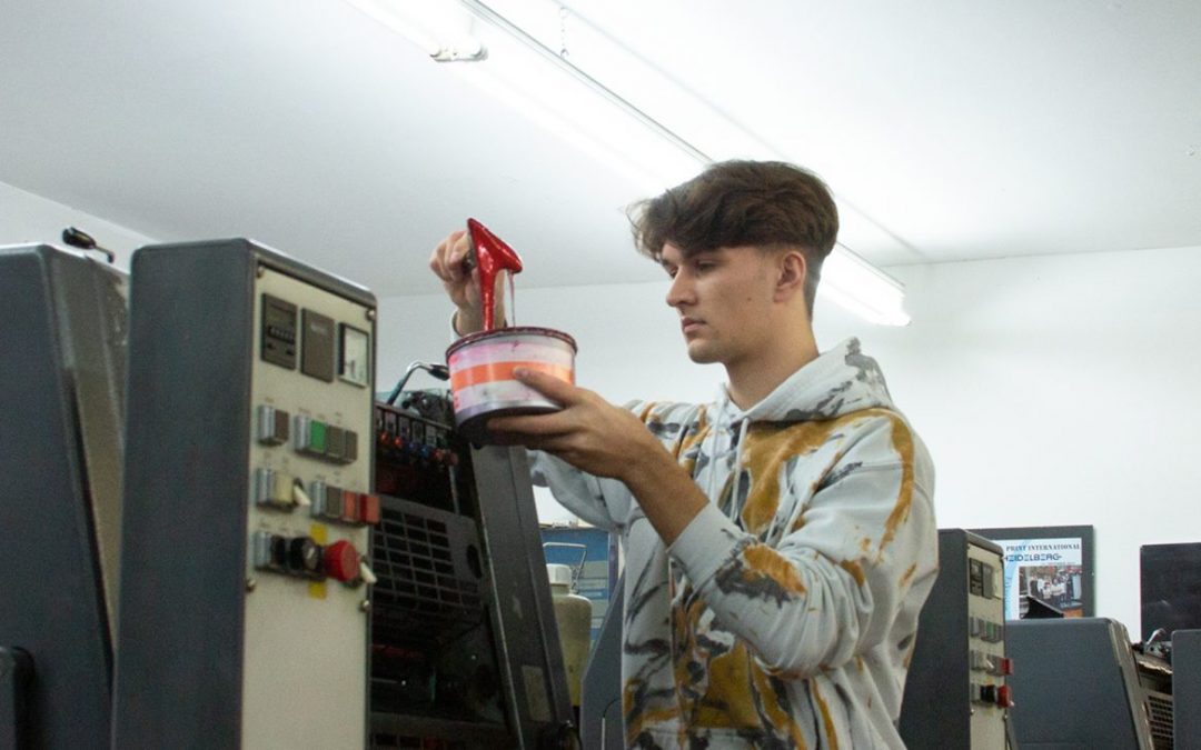 Designer im Offset- und Digitaldruckpraktikum