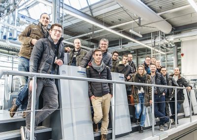Fachschule Exkursion Heidelberger Druckmaschinen