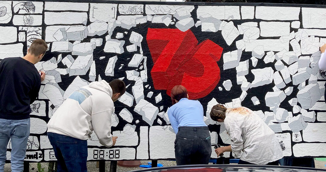 Projekt THE WALL zum Jubiläum