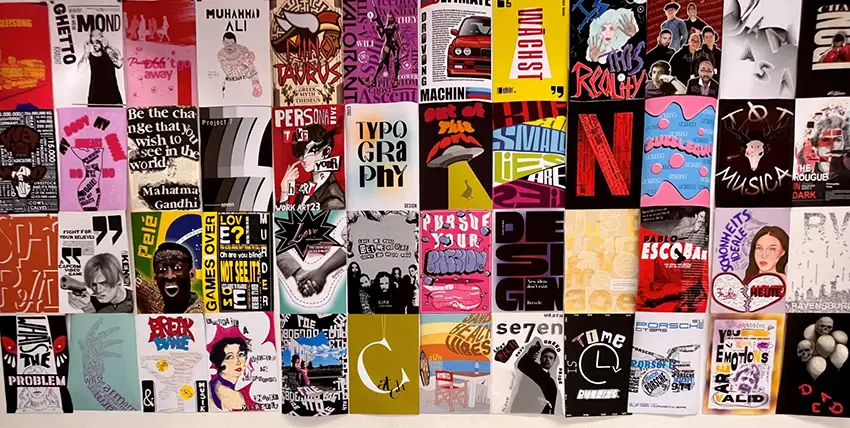 WorkArt „Type is King“