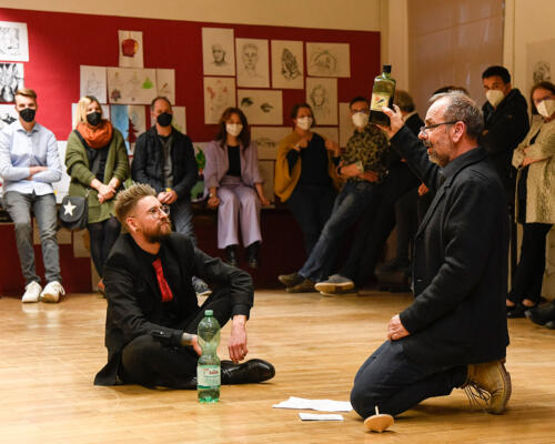 2022 Hauchler Studio Biberach, Ausstellungder Diplomarbeitender AbschlussklasseGrafik-Design2022, Vernissage, zumThema „IMAGINATIO“, 22. Februar 2022